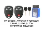 Diy Bundle For Chevy Uplander Buick Terraza (2) Fobs, Tool, Keys Cut. Fixed Price $89.99.