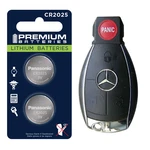 Mercedes Benz Keyfob Replacement Battery Panasonic CR2025 Lithium Coin (2 Pack). Fixed Price $5.21.