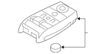 Genuine Kia 2019-2021 Sedona Keyless Entry Transmitter 95430-A9350. Fixed Price $232.19.