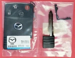 New Oem Mazda CX7 CX9 07-09 Smart Card Key Remote Chip TDY1-67-5RYA. Fixed Price $199.50.
