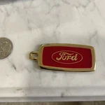 Vintage Enamel Ford Metal Key Chain By Carriers Fob Only. Fixed Price $10.04.