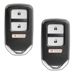 2X Key Fob Remote For 2013-2015 Honda Crosstour (ACJ932HK1210A, 72147-TP6-A61). Fixed Price $54.95.