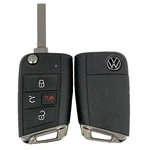 Oem Volkswagen Keyless Remote Uncut 4B 5G6.959.752.DE NBGFS125C1 (shp). Fixed Price $24.65.