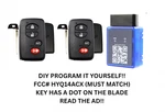 Diy Pair Programming Oem Virgin 2010-2015 Toyota Pruis Smart Key HYQ14ACX. Fixed Price $147.42.