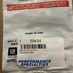 New Genuine Gm Single Sided Vats Chip Key #14 595524 26019404 Uncut 9.53 K-ohms. Fixed Price $21.86.