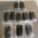 10PK-FLIP Remote Key Fob Case Shell Replacet 2/3 Btn For Peugeot 207 307 308 407. Fixed Price $19.10.