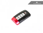 Autotecknic Red Dry Carbon Fiber Key Case For Nissan Gtr 370Z Infiniti Q60 G37. Fixed Price $120.00.