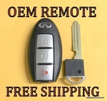 Oem Infiniti Ex Fx Qx Smart Key Proximitiy Remote Fob 285E3-1BA7A KR55WK49622. Fixed Price $53.95.