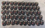 Lot Of 50 Oem Buick Chevrolet Gmc Standard Fob Remotes MYT3X6898B Buttons. Fixed Price $250.00.