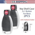 2 For Mercedes Benz Cl Gl Slk R350 Remote Key Fob Shell Case Pad 4 Button. Fixed Price $28.85.