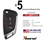 Xhorse XKKF05EN Vvdi Knife Style 3 Buttons Universal Flip Wired Remote Key. Fixed Price $43.95.