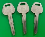 X196 , HY5 Ilco Key Blank Set Of 3. Fixed Price $5.00.