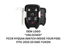 Oem Mint 2015-2020 Gmc Yukon Remote Key Fob 13508280 HYQ1AA. Fixed Price $46.02.