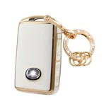Wsauto Fob Cover With Metal Keychain Compatible For Mazda, White. Fixed Price $17.96.
