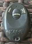 Karr Security Alarm Keyfob Transmitter 3B ELVAT6H Tested. Fixed Price $95.16.