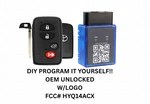 Diy Program Yourself!! Oem Logo 2009-2015 Toyota Venza Smart Key HYQ14ACX. Fixed Price $93.59.