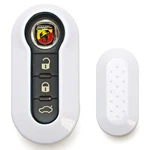 Gloss White Fob Shell Cover For Fiat 500L 500X Abarth 3-BUTTON Folding Key. Fixed Price $12.09.