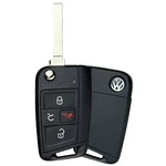 Mint Oem Vw Volkswagen Golf Alltrack Gti Flip Key Fob Remote 5G0-959-752-BD. Fixed Price $59.99.