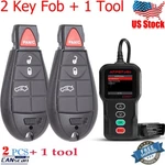 For 2008 2010 Dodge Charger Challenger Chrysler 300 Remote Key Fob + Kit Tool. Fixed Price $106.45.
