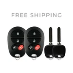 Keylessoption Entry Remote Control Blank Car GQ43VT20T (pack Of 2). Fixed Price $25.99.
