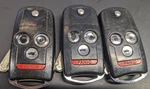 Lot Of 3 Oem Acura Flip Key Fob Remotes N5F0602A1A 4 Buttons. Fixed Price $33.00.