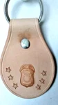 "police Officer"-first Responder Key Fob -2 Initials Free Made Usa **. Fixed Price $12.99.