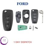 Remote Key Fob Kit Button Ford Focus Mondeo Fiesta 2001 2007 ID63433MHZ. Fixed Price $33.21.