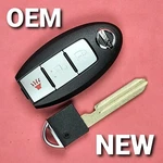 KBRTN001 - New Oem Nissan Smart Remote Keyless Fob 3B Uncut With Chip. Fixed Price $125.99.