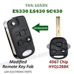 HYQ12BBK -4D67 Chip For Lexus ES330 LS430 SC430 Upgraded Flip Remote Key Fob. Fixed Price $21.27.