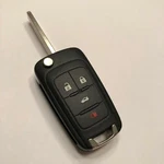 Oem Chevy Keyless Entry Remote Fob 4 Button Flip Chevrolet V2T-01060512. Fixed Price $48.85.