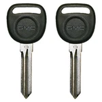2 Circle Plus Transponder Chip Keys For Gmc Sierra, Tahoe, Acadia Savanna. Fixed Price $16.99.