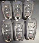 Lot Of 6 Oem Chevrolet Flip Key Fob Remotes LXP-T003 4 Buttons. Fixed Price $72.00.