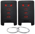 Reprotecting Silicone Rubber Key Fob Cover Compatible With 7*4.8, Black. Fixed Price $16.64.