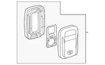 Genuine Toyota Keyless Entry Transmitter 8990H-AK011. Fixed Price $162.24.