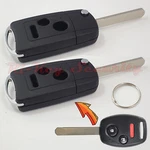 2 Flip Key Modified Case Shell For Honda Remote 3 Buttons Odyssey Fit Cr-v. Fixed Price $26.39.