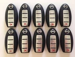 Original Lot Of 10 Nissan Sentra Versa 13-19 Oem Smart Key Less Entry Remote Fob. Fixed Price $499.99.