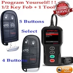 New Remote Key Fob And Program Tool For 2015 2016 2017 Chrysler 200 M3N-40821302. Fixed Price $114.00.