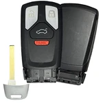 Oem Audi Smart Key Fob Remote Transmitter A4 A5 Q7 S4 SQ5 Uncut Blade Matte. Fixed Price $19.99.