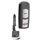 Remote Key Fob 4-BUTTON For 2016-2019 Mazda CX-5 CX-9 (WAZSKE13D02, TKY2-67-5DY). Fixed Price $29.95.