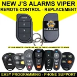 Js Alarms Replacement Remote Control Viper, Python, Avital, Clifford New. Fixed Price $24.91.