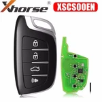 Xhorse XSCS00EN Universal Smart Proximity Remote Key Fob CRYSTAL4 Buttons Vvdi. Fixed Price $29.95.