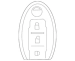 Genuine Nissan Keyless Entry Transmitter 285E3-CB80D. Fixed Price $245.35.