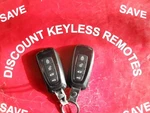 Pair-compustar Aftermarket Keyless Remote VA5REB500-1WFX FTX1600R-FM Gc. Fixed Price $22.50.