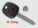 Toyota TOY44H Transponder Master Key Chip 2014-2018. Fixed Price $19.99.