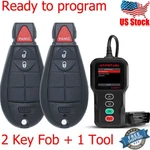 For 2009 2011 2012 Dodge Ram 1500 2500 Keyless Remote Car Fob +1 Kit Tool. Fixed Price $109.25.