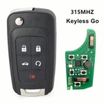 Replacement Flip Keyless Fob For Chevrolet Buick 5 Buttons With Remote Start. Fixed Price $22.28.