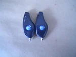 Pair -prestige Keyless Remote Elvatfe 1 Button Blue Light Gc. Fixed Price $10.50.