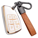Cacacar Fob Cover For Chevy Gmc With Keychain, Tahoe 6 Buttons, Ivory. Fixed Price $17.09.