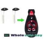 New Emergency Key Insert Uncut Blank 68029829AB For Dodge Chrysler. Fixed Price $10.85.