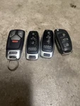Lot Of 4 Audi Remote Keyless Entry Smart Fobs Oem Used. Fixed Price $49.99.